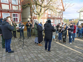 Feier des „Weihnachtsfriedens“ in Naumburg (© Karl-Franz Thiede)